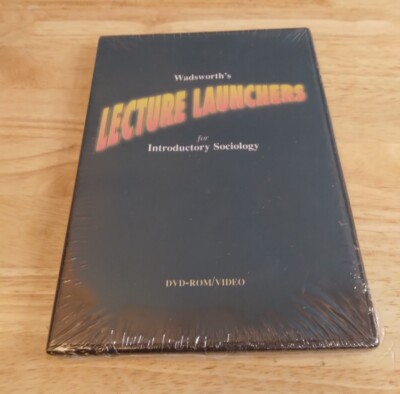 Wadsworth's Lecture Launchers For Introductory Sociology DVD-ROM New Sealed
