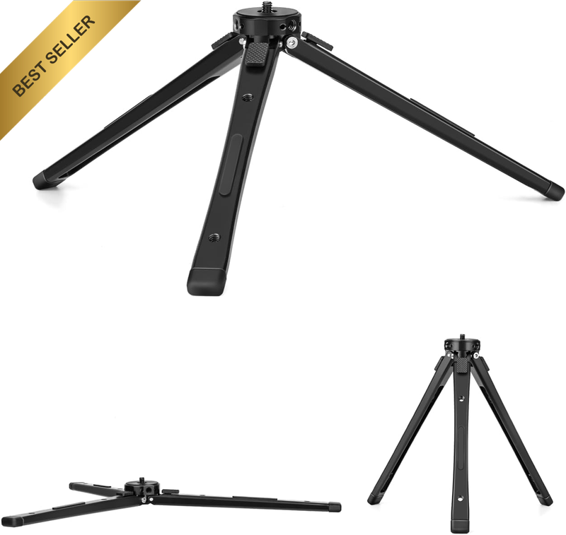 Metal Camera Tripod, Adjustable Desktop Tripod Stand, for Smooth 4, Vimble 2, Os