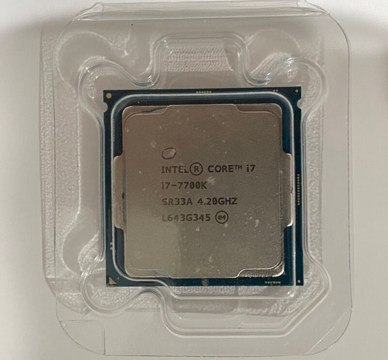 Intel Core i7-7700K Processor (4.2 GHz, 4 Cores, LGA 1151) - SR33A
