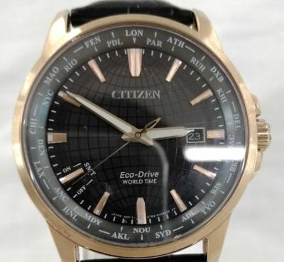 CITIZEN　ワールドタイム　海外モデル　E784 Citizen E784-S116261 World Time Eco Drive ST.Steel Solar
