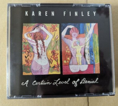 Karen Finley- A Certain Level Of Denial CD- THE INFAMOUS PERFORMANCE ARTIST!