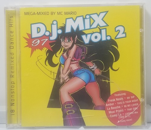 D.J. Mix '97 Vol. 2 Music CD Various Artists 1997 - Simitar