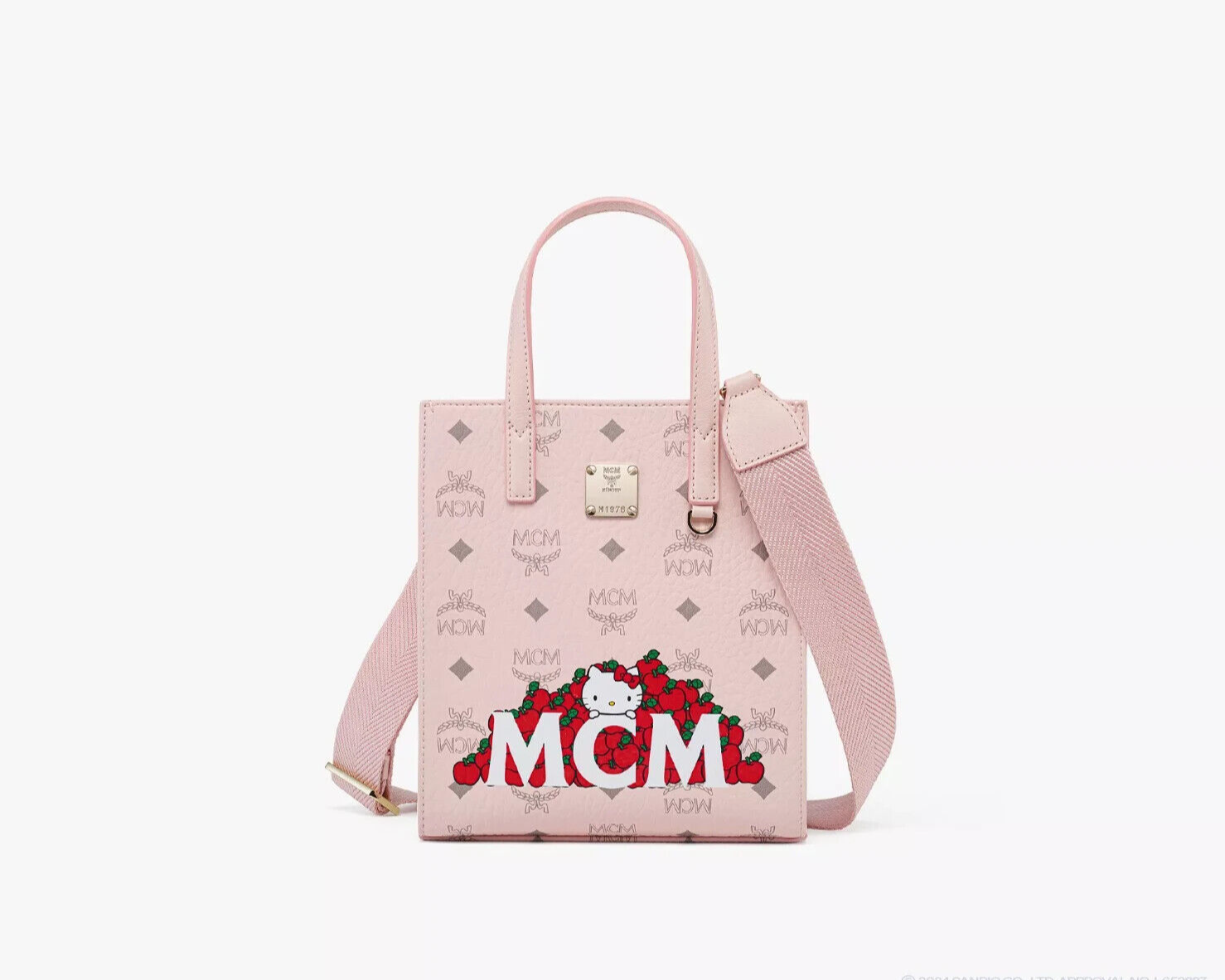 【MCM】 Mini Aren Visetos Tote Bag MCM Aren Visetos Mini Tote Bag (Shoulder bags) IFCHIC.COM