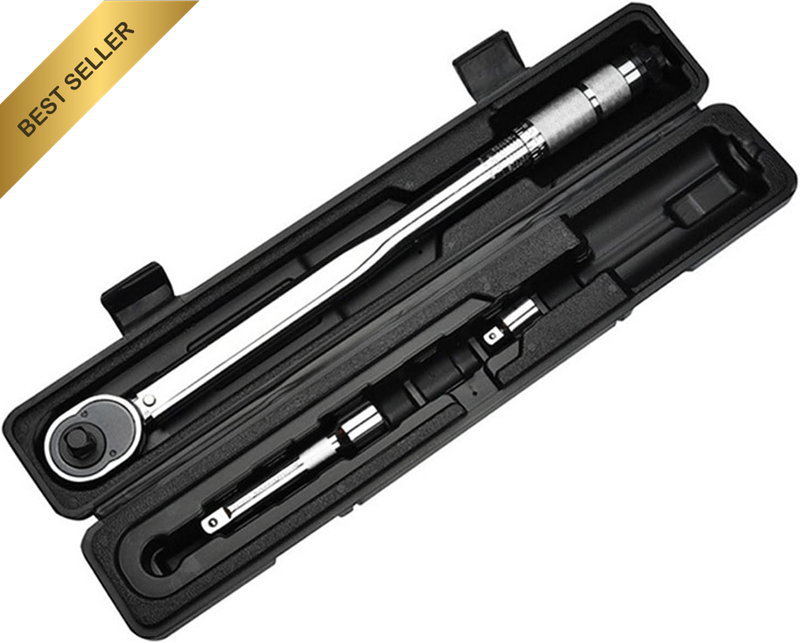 1/2" Drive Micrometer 28NM Drive Click Adjustable Torque Wrench Hand Spanner