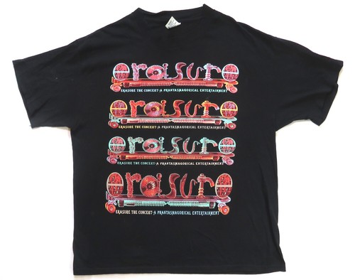 Erasure Vintage T Shirt 1992 The Concert Tour 80's 90's