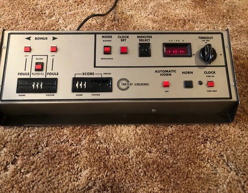 FAIR-PLAY Trans-Lux MODEL B62W  SCOREBOARD CONTROLLER