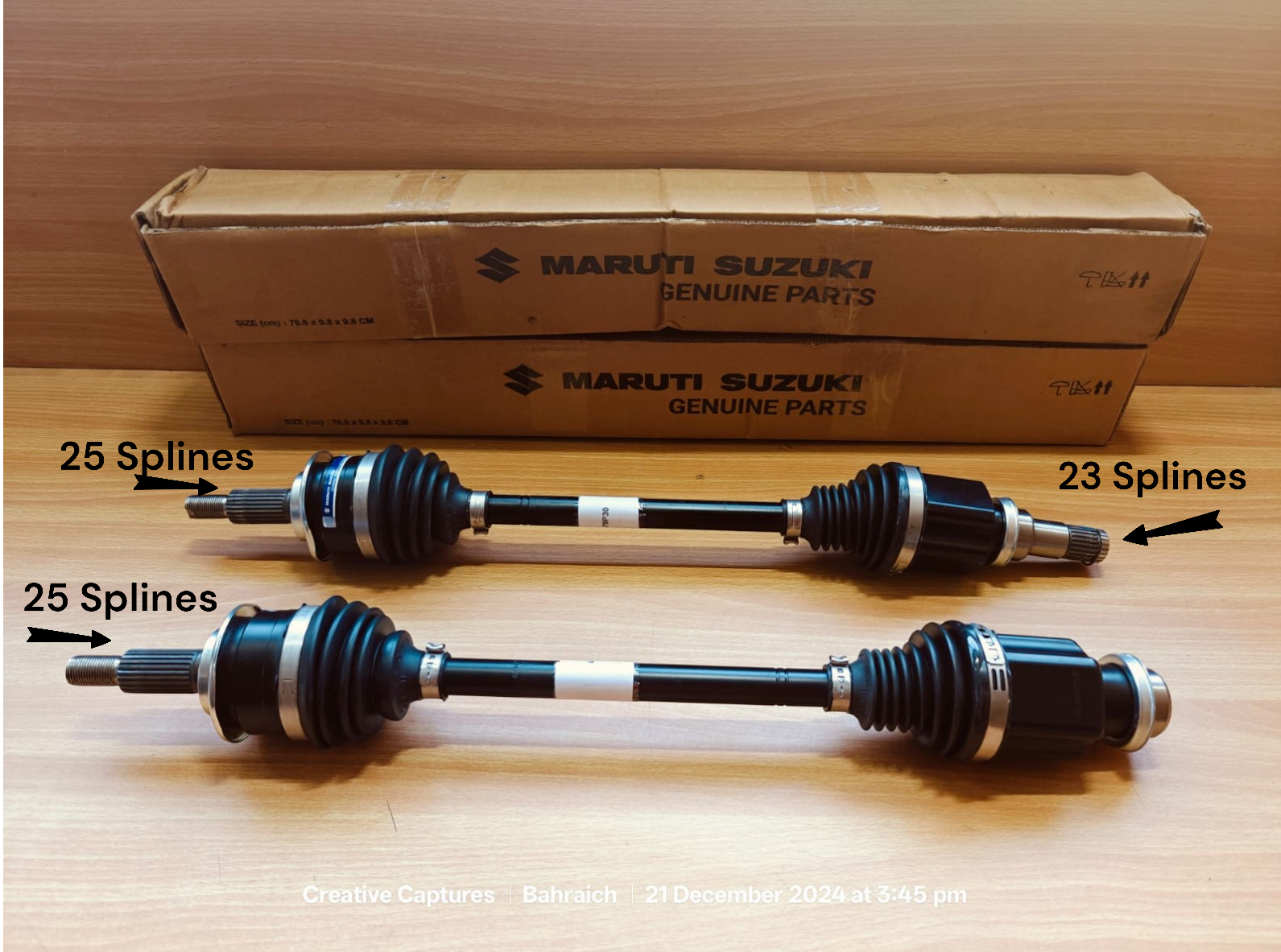 Genuine Drive Shaft Part Number Left & Right 44102-79P30