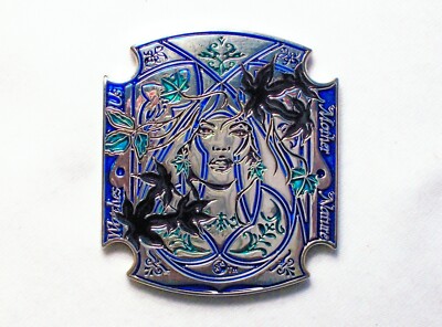 2007 GCC Mother Nature Watches Us - Pol. Silver Finish - New Unactivated Geocoin