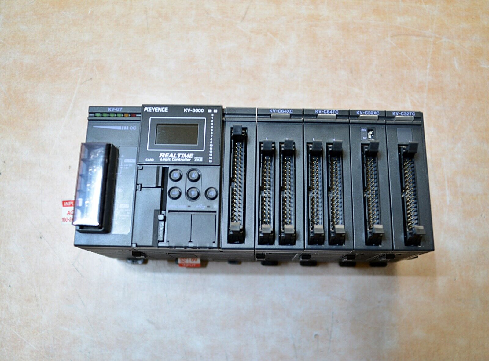 Keyence PLC Module KV-3000 / U7 / C64XC / C64TC / C32XC Keyence PLC Module KV-3000 / U7 / C64XC / C64TC / C32XC