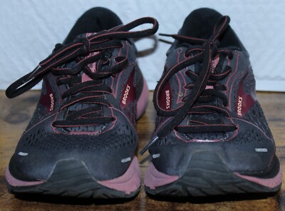 Brooks Adrenaline 21 Running Shoes Size 7 Medium (B) Black DNA Loft 1203291B050