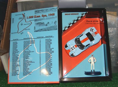 FLY W07  Ford  GT40  #33 Winner Series Brain Redmann 1968 Spa 1,000k   NIB