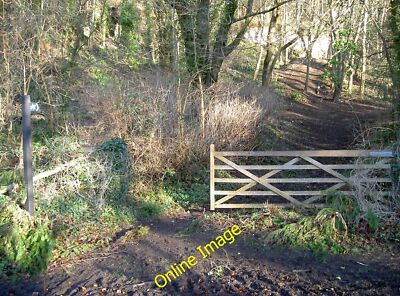 Photo 6x4 Bridle path through Thorn Wood Box/ST8268 The gate is open, so c2012