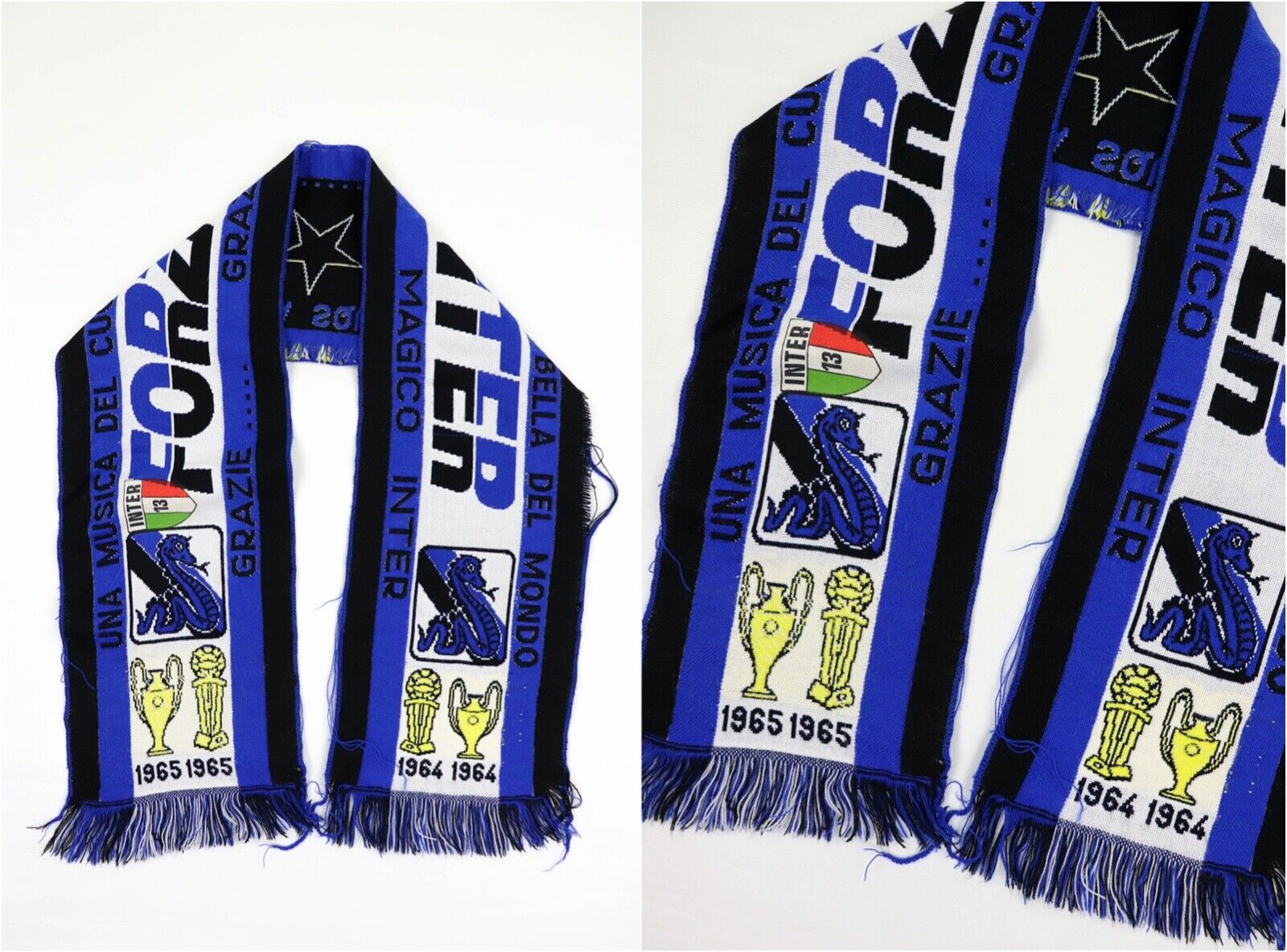 Forza Inter 1964 1965 Vintage Blue Distressed Soccer Forza Inter 1964 1965 Vintage Blue Distressed Soccer