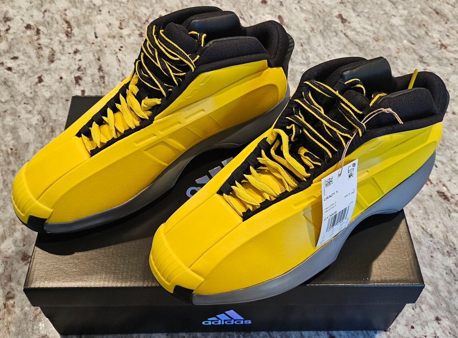 Adidas Crazy 1 Sunshine GY3808 Size 10.5 | eBay Adidas Crazy 1 Sunshine GY3808 Size 10.5 | eBay