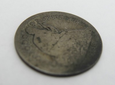 1838 5C Seated Liberty Silver Half Dime with Stars, No Drapery