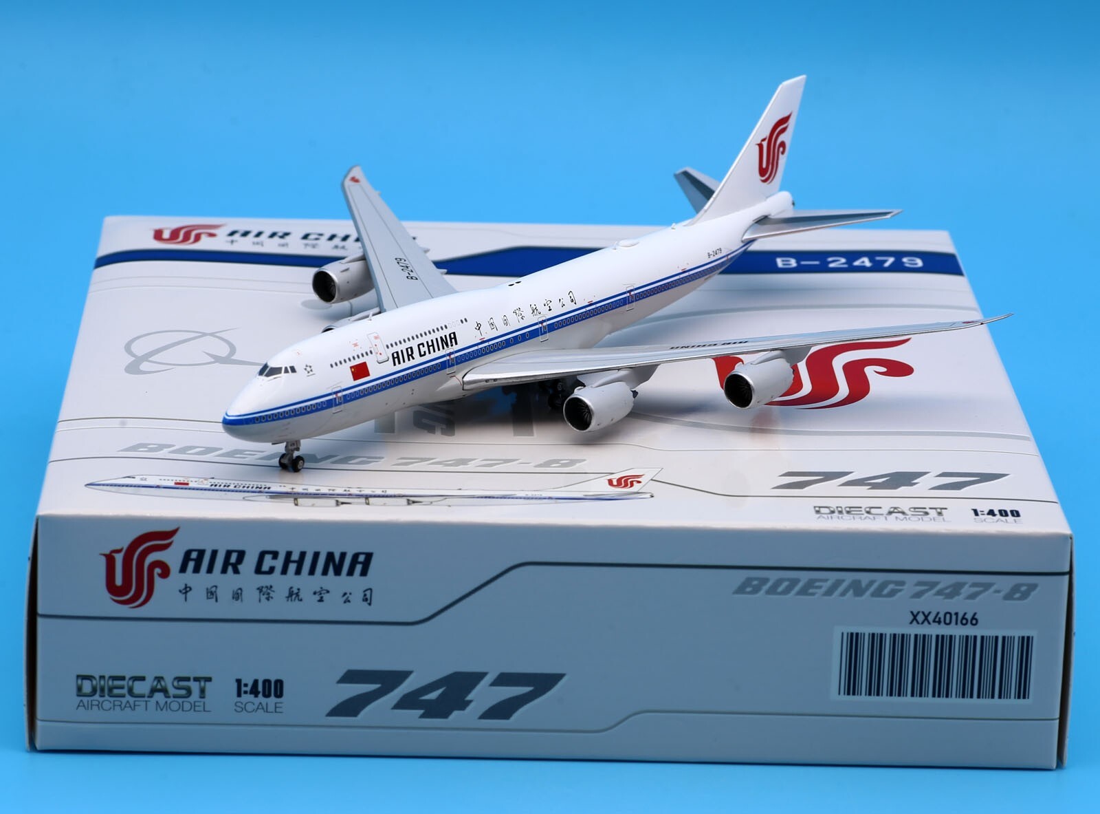 1:200 SQ Wings Air China Boeing 747-8i B-2479 Passenger