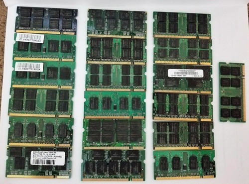 Lot 1GBx19  PC2 DDR2 VARIOUS BUS SPEED & MHZ DIFFERENTS BRANDS & MODELS RAM