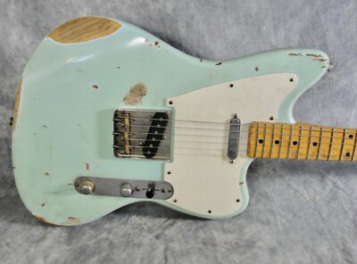 Nash Guitars Custom Relic Tele TMaster Surf Blue