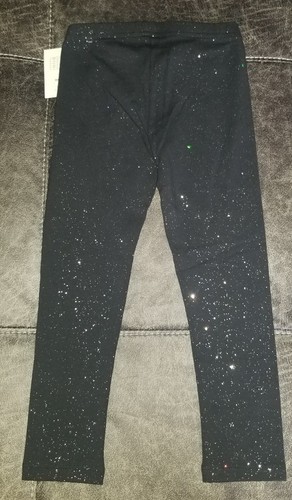 NWT Jumping Beans Girls Size 4 Black Sparkle Pants