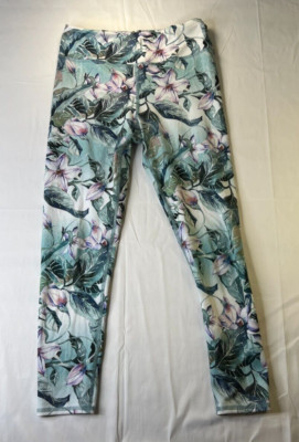 Evolution And Creation Floral Print Leggings Size Medium