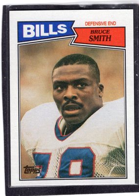 1987 BRUCE SMITH - Topps Football Card -# 369 - Buffalo