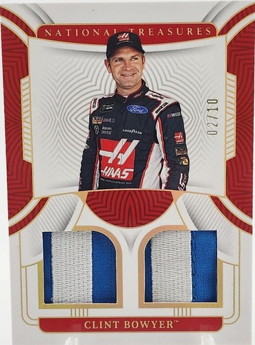 2023 Panini National Treasures - Clint Bowyer #DRU-CBY