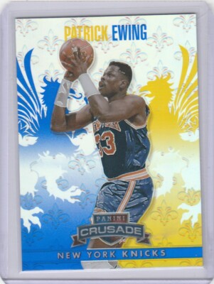 2013-14 Panini Crusade Crusade Blue Patrick Ewing #262 HOF