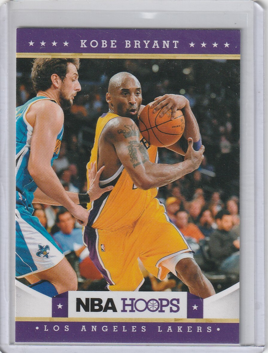KOBE BRYANT Lakers 2012/13 Panini NBA Hoops #198 Base Card