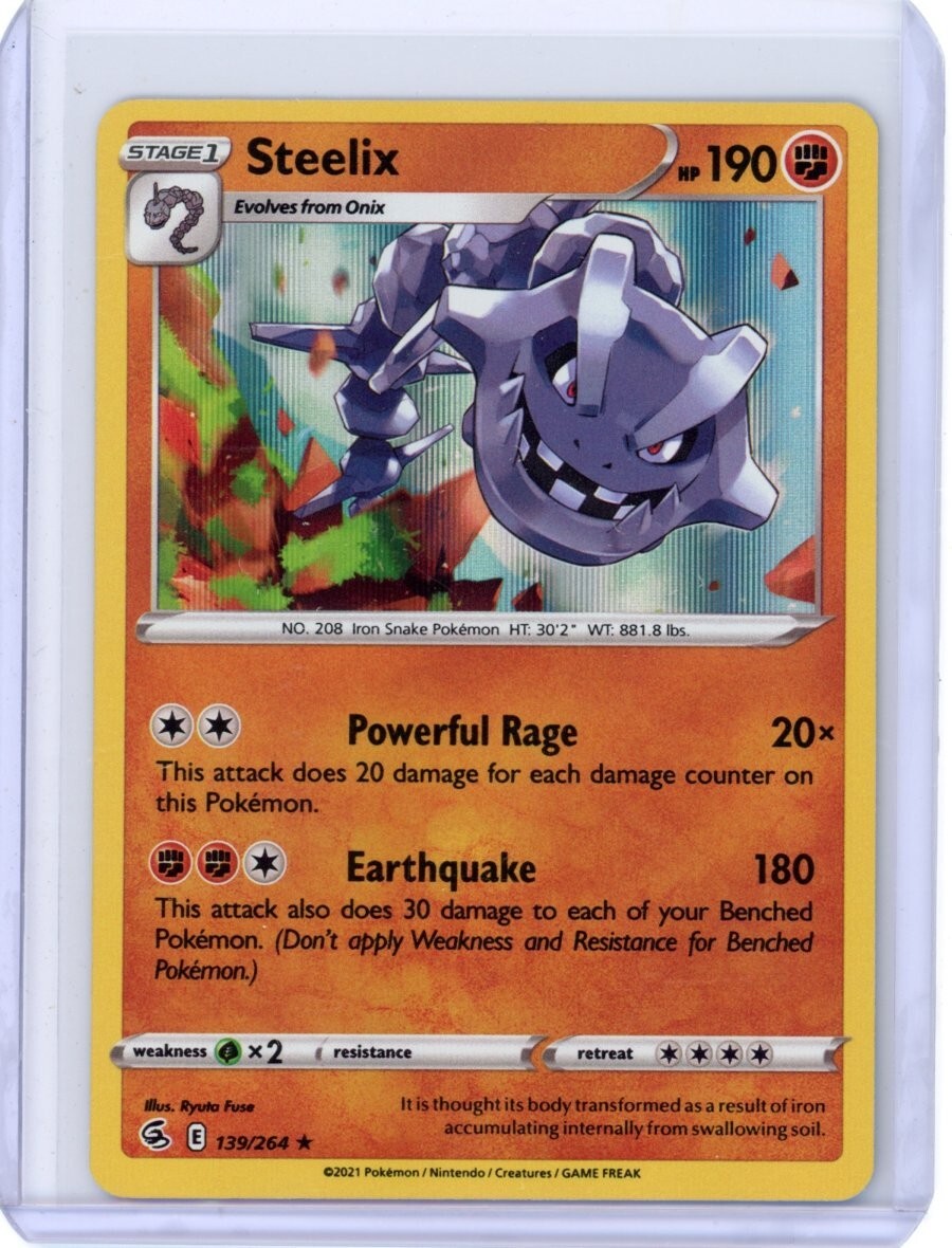 ポケモンカードゲーム xy Steelix Steelix-EX | XY—Steam Siege | TCG Card Database