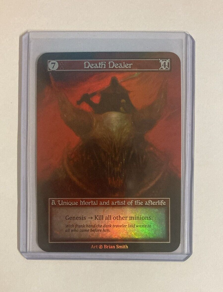 Sorcery TCG Death Dealer β foil Sorcery Contested Realm SCR TCG Beta Foil Death Dealer | eBay