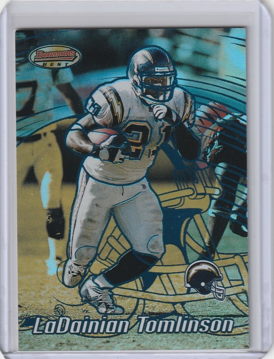 その他 Bowman Relics Auto LaDainian Tomlinson LADAINIAN TOMLINSON 2002 Bowman's Best #11 Blue Parallel