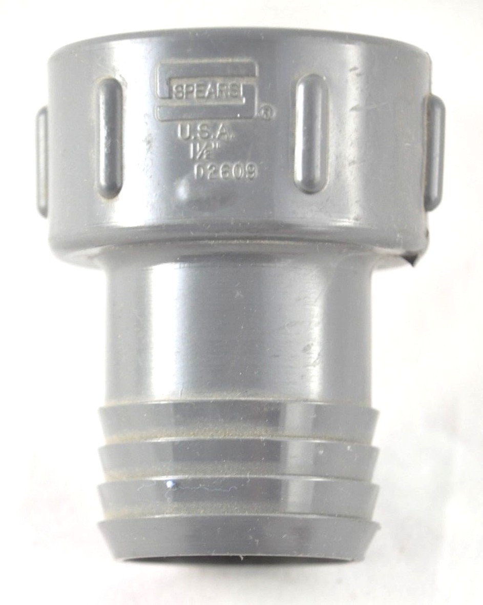 Spears 1435-015 PVC Barbed Insert 1-1/2