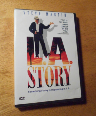 L.A. Story DVD, 1991 Widescreen  NEW Factory SEALED Comedy Steve Martin