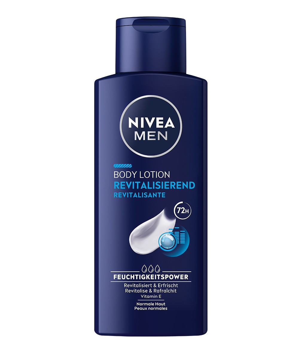 NIVEA MEN Body Lotion Revitalisierend Erfrischend 24h Feuchtigkeit 3 x 250 ml - Bild 2 von 9