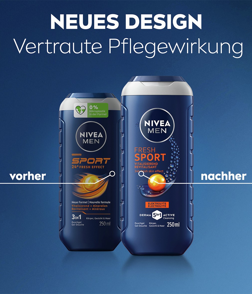 NIVEA MEN Pflegedusche Fresh Sport 6 x 250ml - Bild 9 von 9