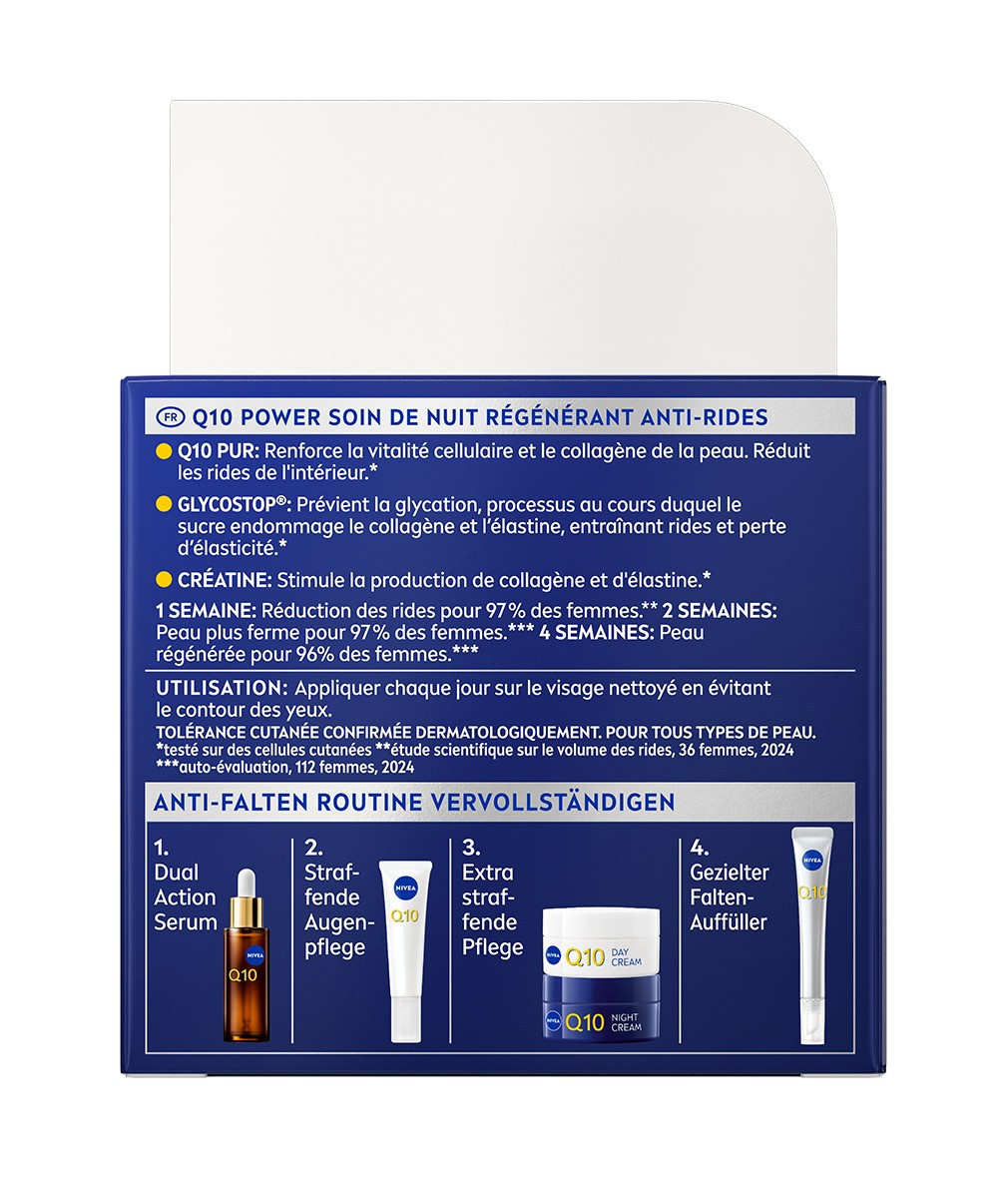 NIVEA Q10 Anti-Falten POWER Nachtpflege 50 ml - Bild 5 von 6