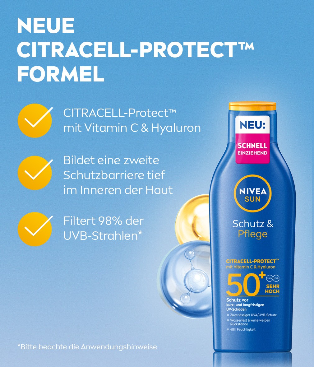 NIVEA SUN Schutz & Pflege Milch LSF 50+ 200ml - Bild 3 von 7