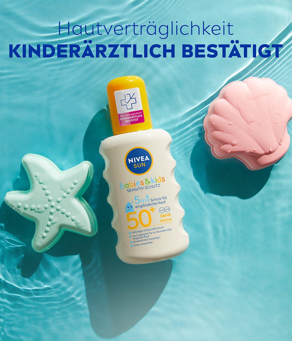 NIVEA SUN Kids Sensitiv Spray LSF 50+ 200ml - Bild 4 von 5