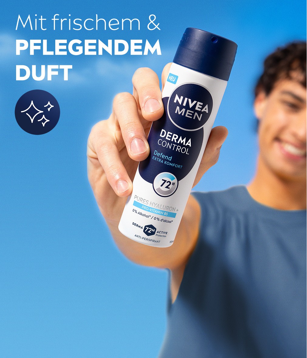 NIVEA Deodorant Men Derma Control Defend Deospray 6 x 150ml - Bild 9 von 11