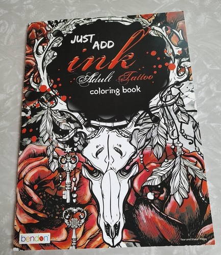 その他 THE TATTOO COLORING BOOK Amazon.com: Tattoo Coloring Book for Adults: Designs for