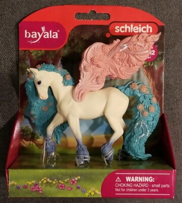 Schleich Flower Pegasus Bayala Fantasy Figure New in Box NIB 70590