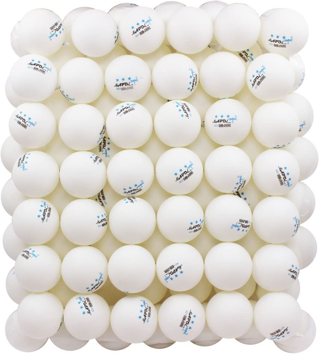 Ping Pong Balls 3 Stars Rating  Ball Size 40MM Olympic Table Tennis [20 White]