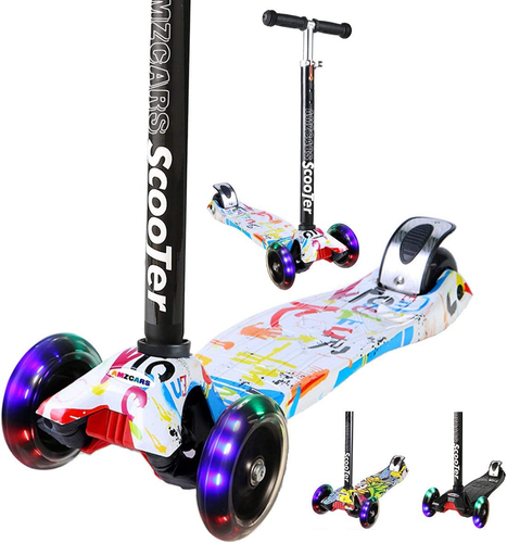 For Kids, 3 Wheels Toddlers Scooter For 6 Years Old Boys Girls To 4