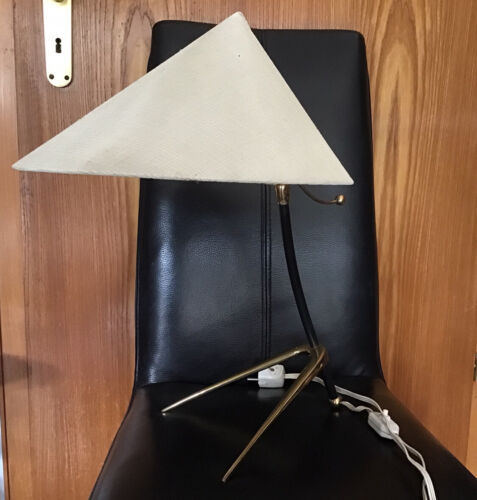 Original Krähenfuß Lampe 50er Tripod Table Lamp Modern Mid Century 1950s