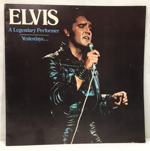 Vintage Elvis Presley A Legendary Performer Yesterdays
