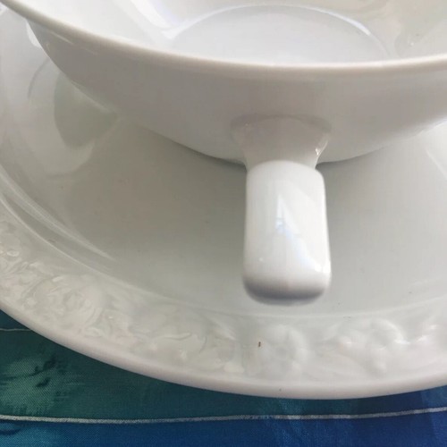 Rosenthal Continental MARIA WHITE  Cream Soup & Saucer 1396217 Perfect condition