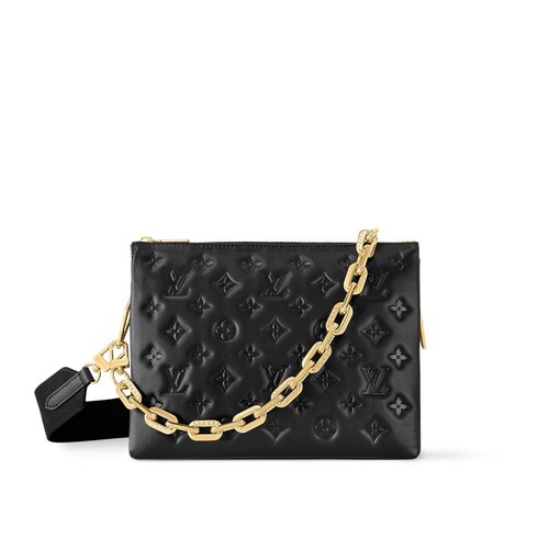 送料込◆希少品♪【LOUIS VUITTON】Coussin Backpack Mini Black Coussin Backpack Mini Coussin - Bags and Small Leather Goods