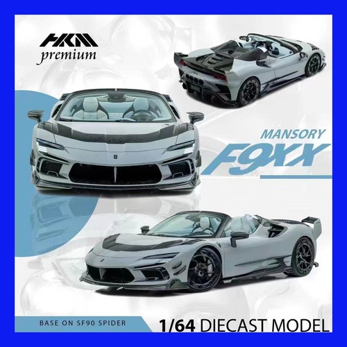 NOV 2024 HKM Premium 1/64 FERRARI MANSORY SF90 F9XX SPIDER