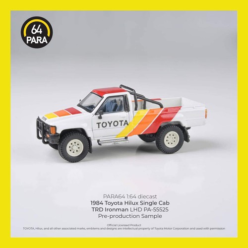 JUN 2024 PARA64 1984 Toyota Hilux Single Cab TRD Ironman