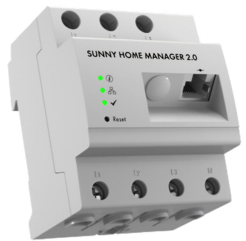 New Sunny Home Manager 2.0, 3-phase energy meter HM-20 GR2